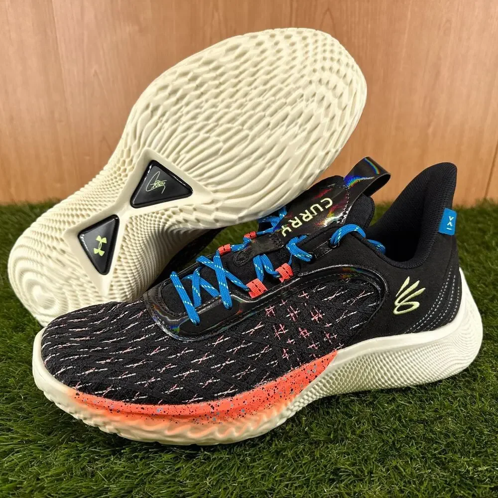 Under Armour Curry Flow 9 Light Show Basketball Shoes 3025684-004 Men's Size 13
